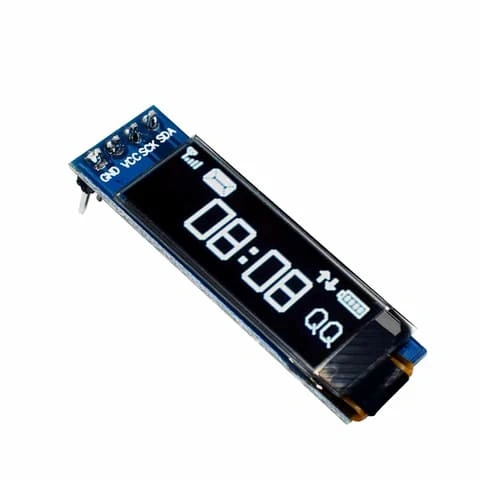 White OLED Display Module – 0.91"